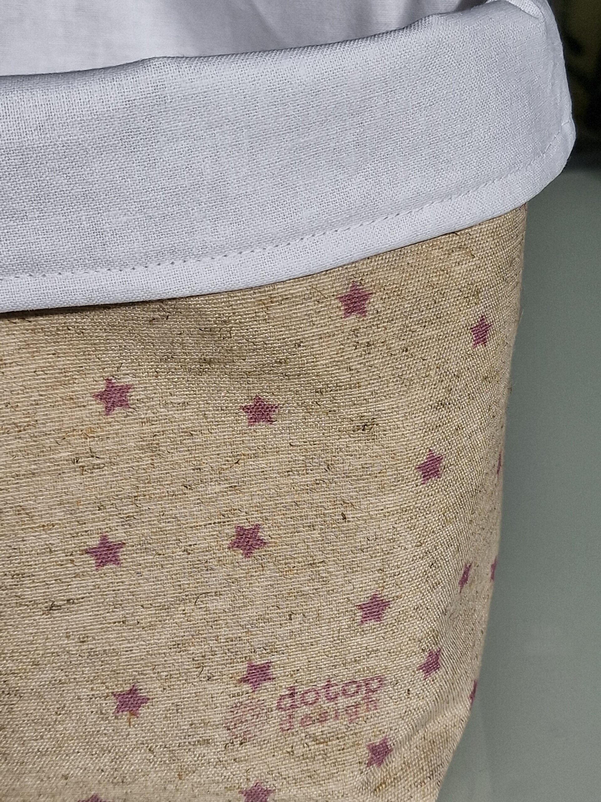 Cesta de tela "Estrellas" - 8